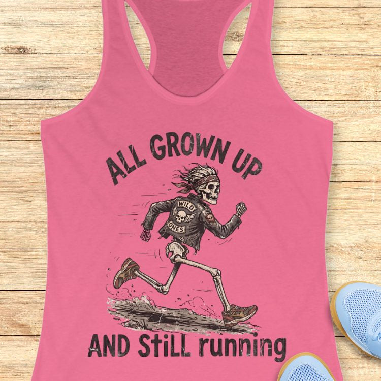 Still Running Tank Top