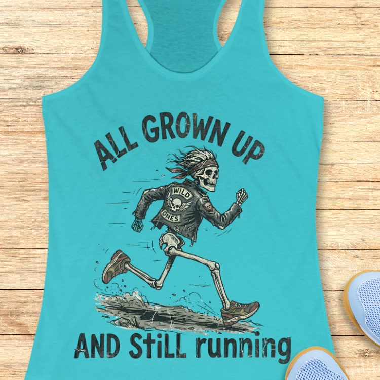 Still Running Tank Top