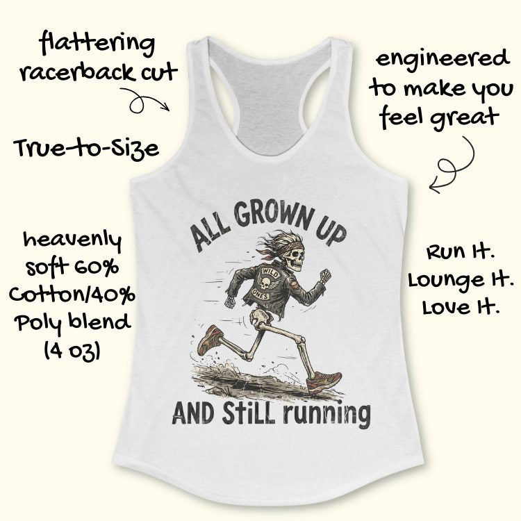 Still Running Tank Top