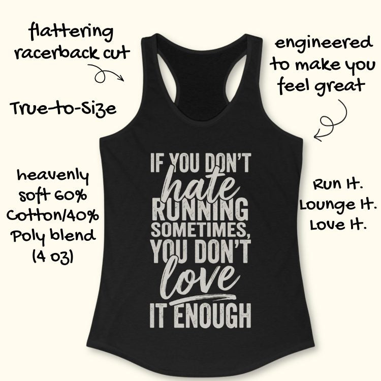 Hate Love Running Tank Top