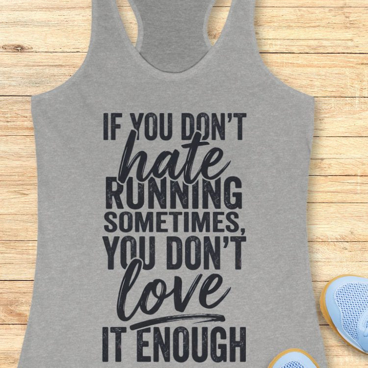Hate Love Running Tank Top
