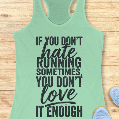 Hate Love Running Tank Top