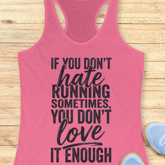Hate Love Running Tank Top