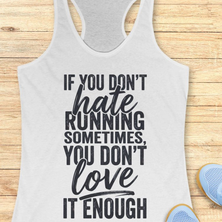Hate Love Running Tank Top