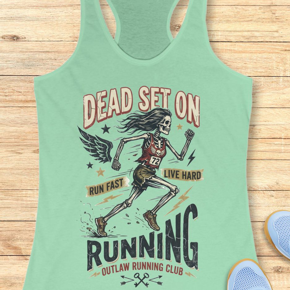 Dead Set Running Tank Top