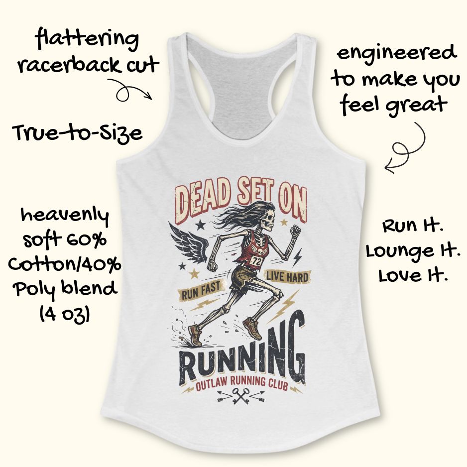 Dead Set Running Tank Top