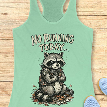 No Running Today Tank Top
