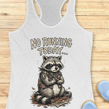 No Running Today Tank Top