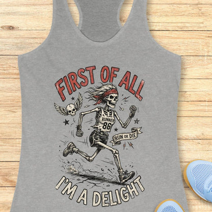 Run Or Die Delight Tank Top
