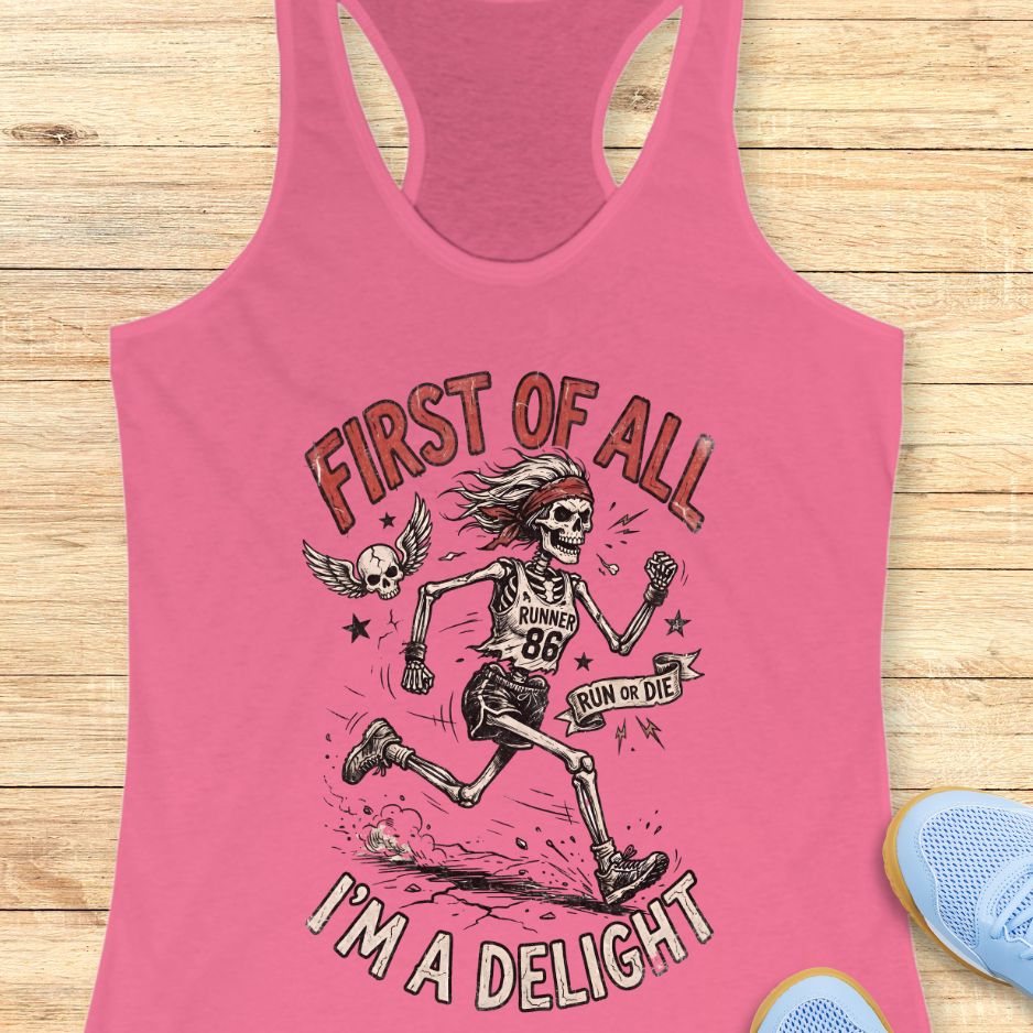 Run Or Die Delight Tank Top
