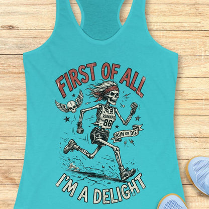 Run Or Die Delight Tank Top