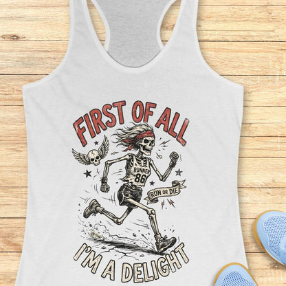 Run Or Die Delight Tank Top