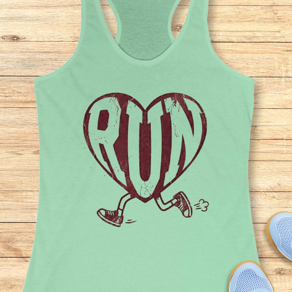 Love Running Tank Top