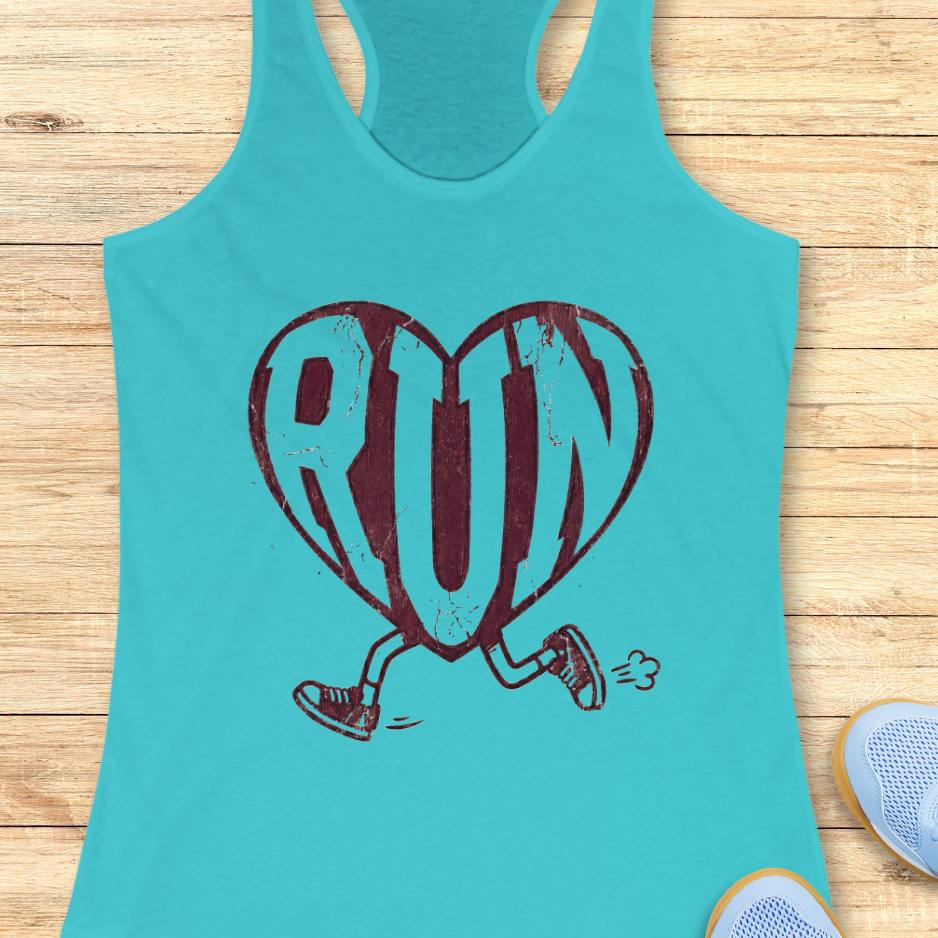 Love Running Tank Top