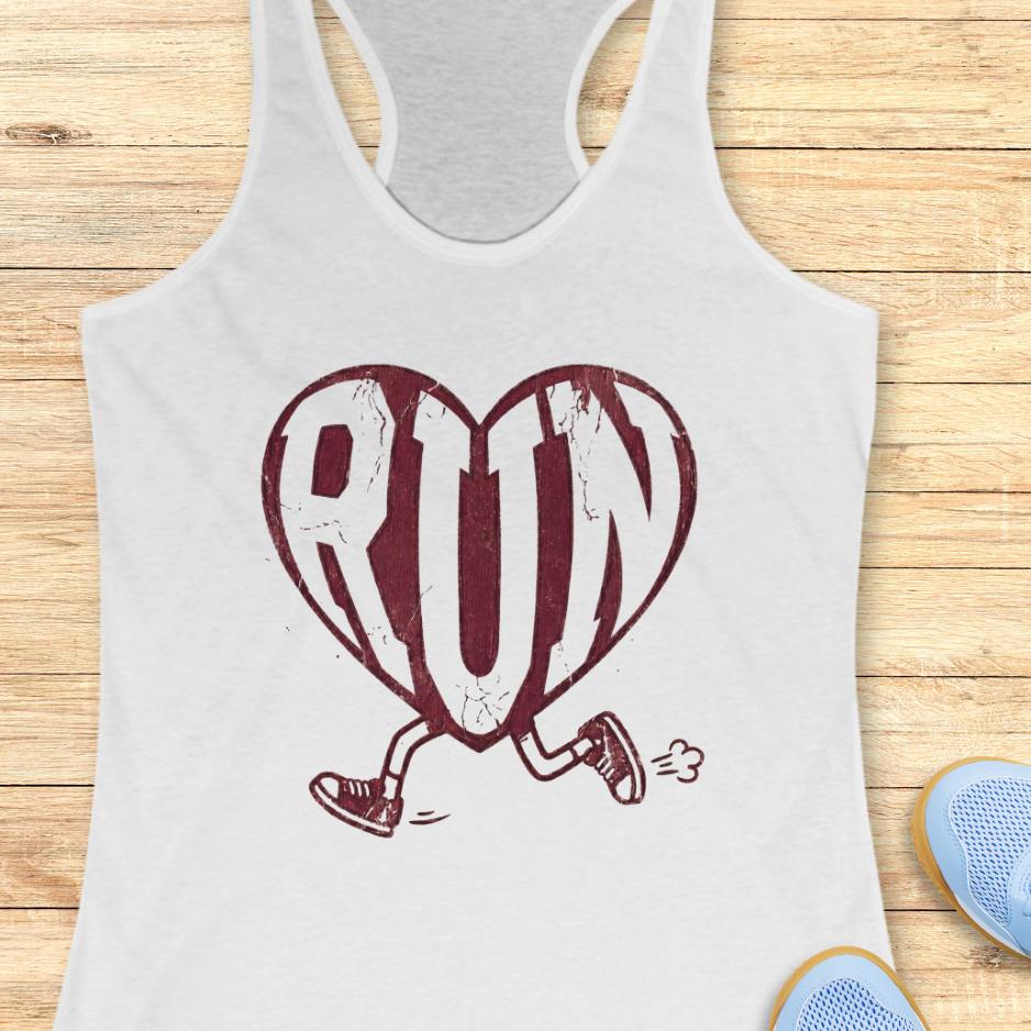 Love Running Tank Top