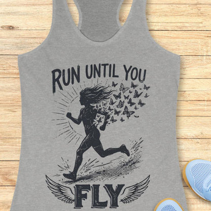 Run Until You Fly Tank Top
