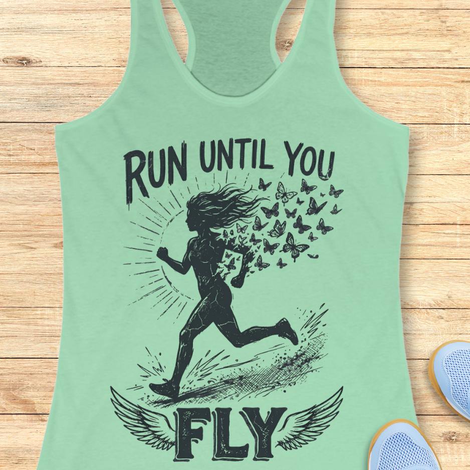 Run Until You Fly Tank Top