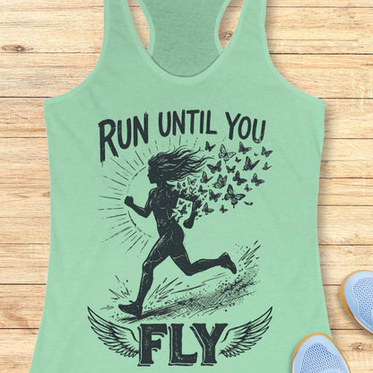 Run Until You Fly Tank Top
