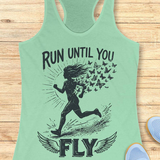 Run Until You Fly Tank Top