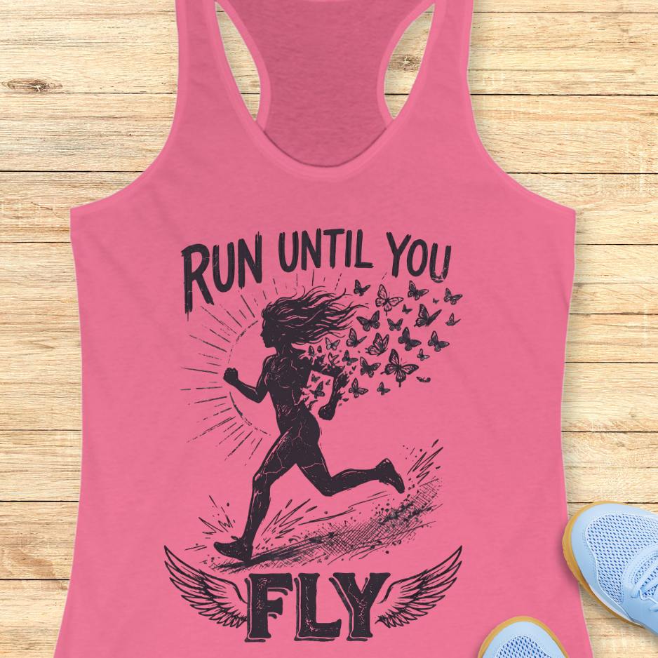 Run Until You Fly Tank Top