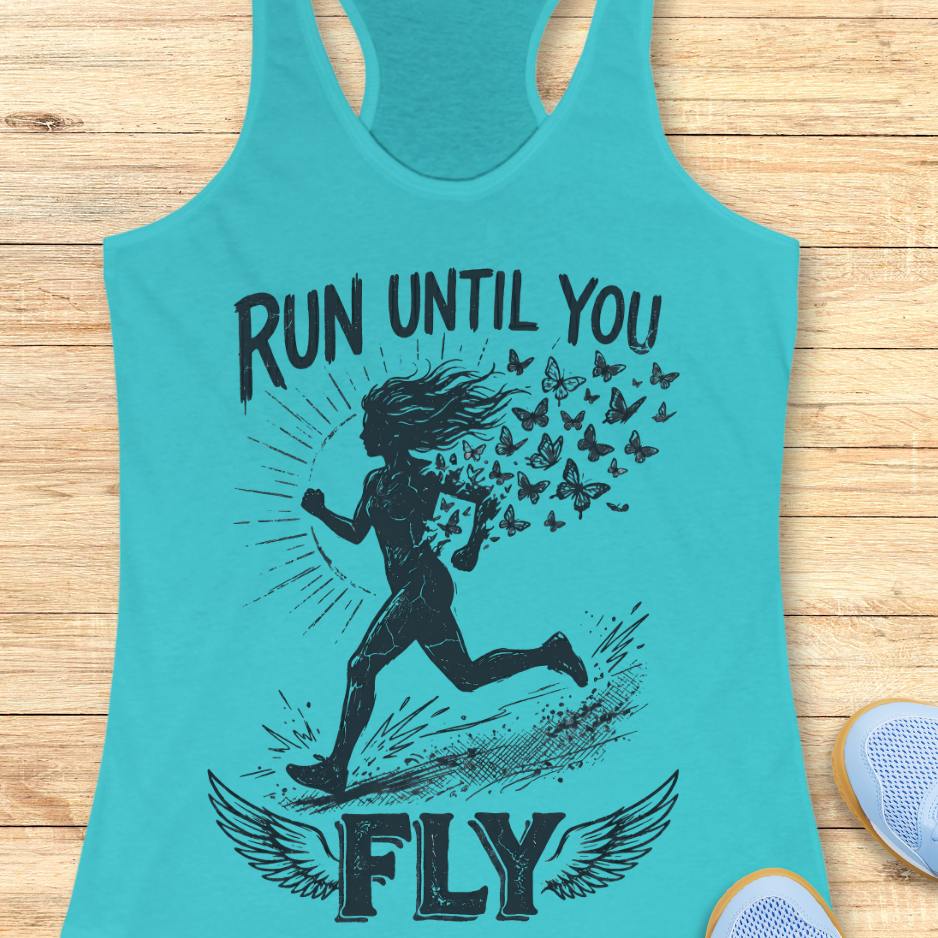 Run Until You Fly Tank Top