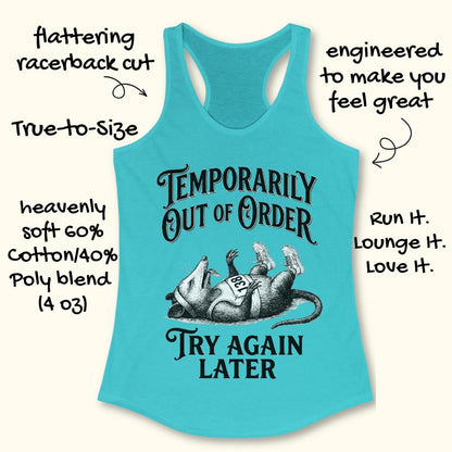 Out Of Order Tank Top