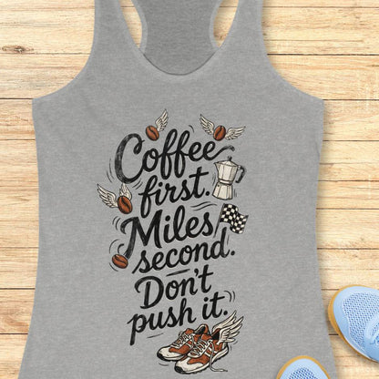 Coffee First Tank Top