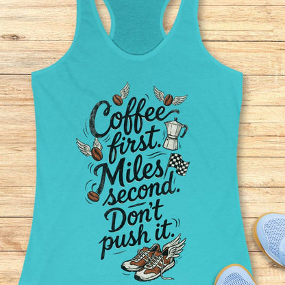 Coffee First Tank Top