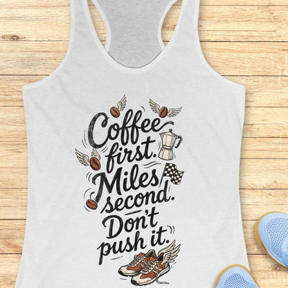 Coffee First Tank Top