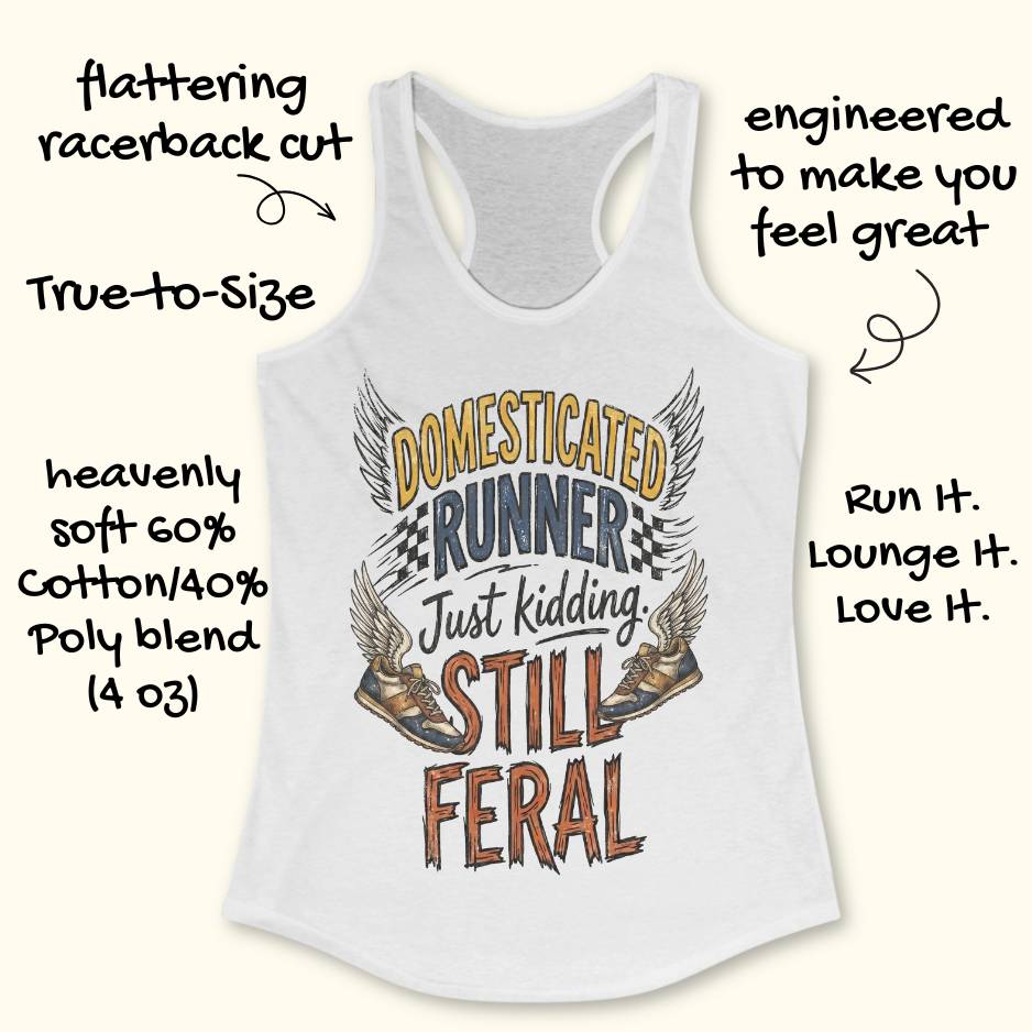 Domesticated Runner Tank Top