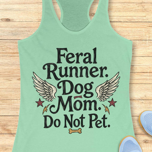 Dog Mom Do Not Pet Tank Top