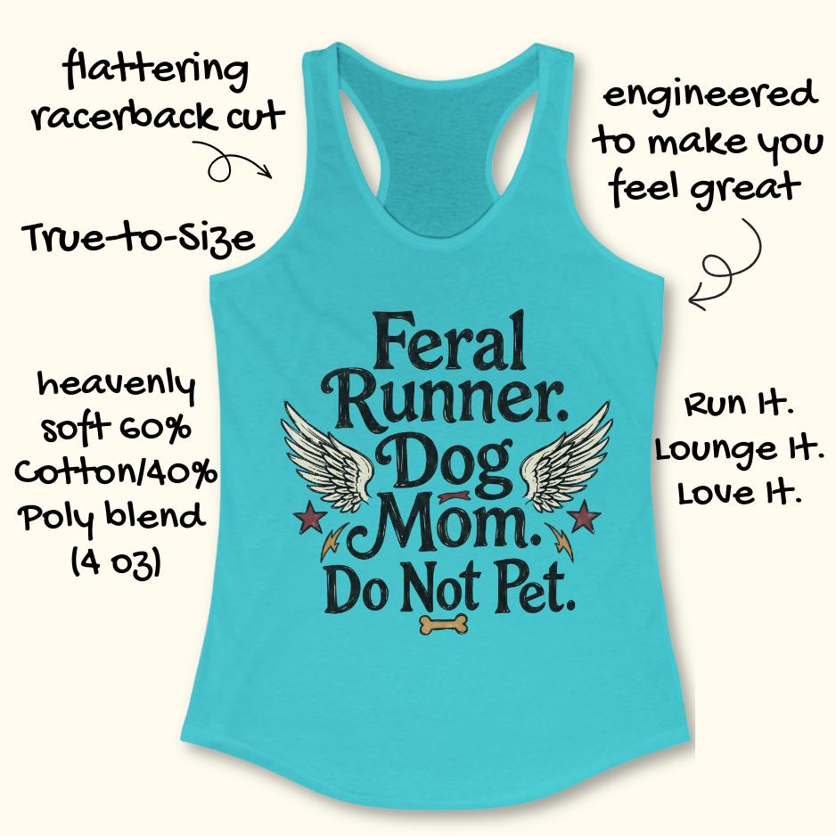 Dog Mom Do Not Pet Tank Top