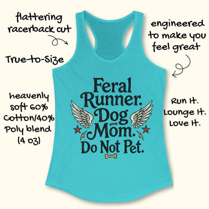 Dog Mom Do Not Pet Tank Top