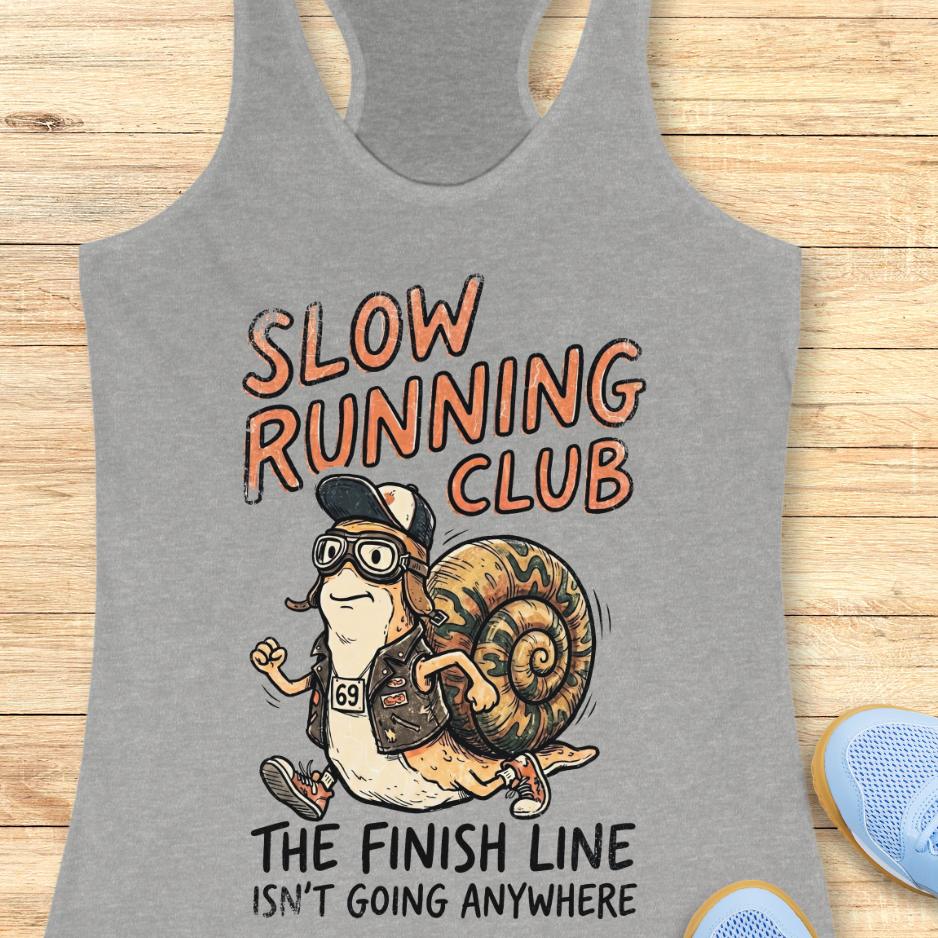 Slow Running Club Tank Top