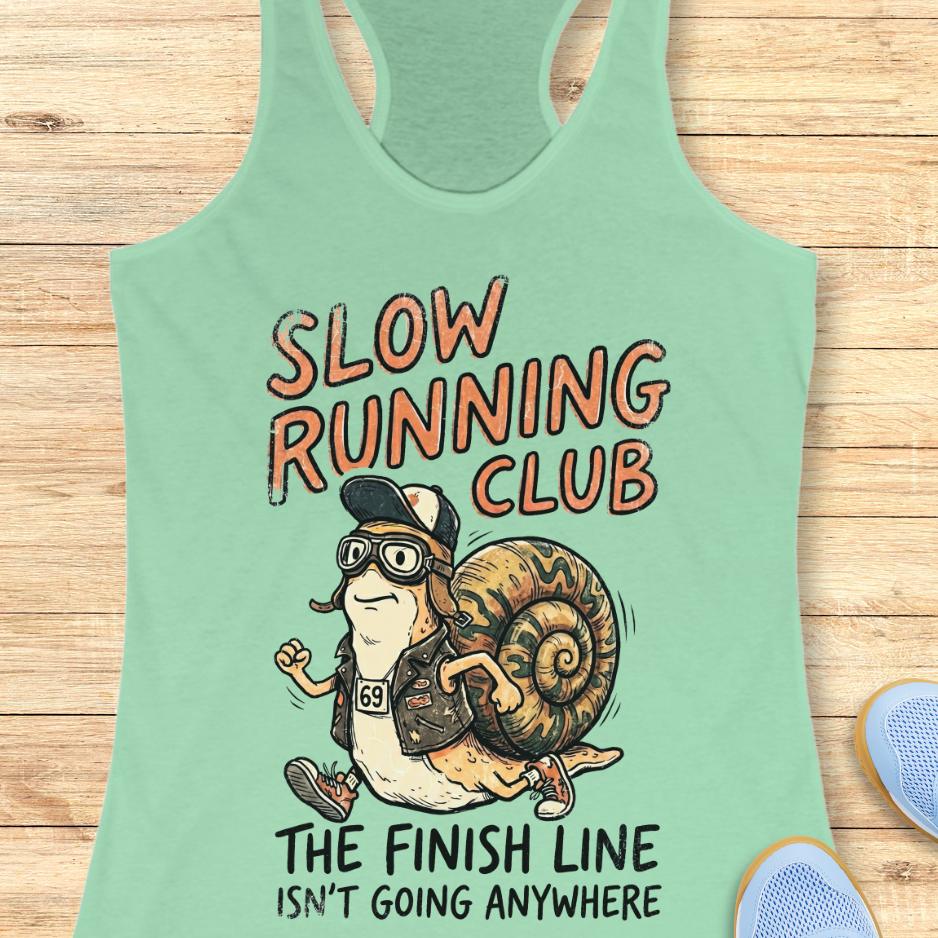 Slow Running Club Tank Top