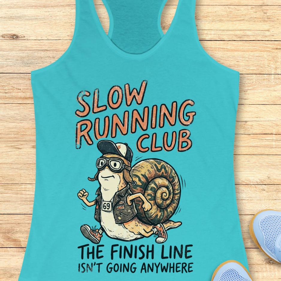 Slow Running Club Tank Top