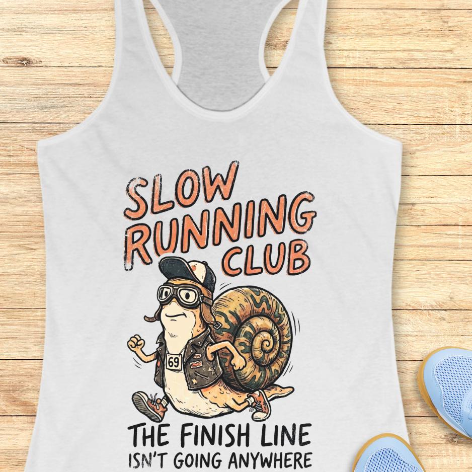 Slow Running Club Tank Top