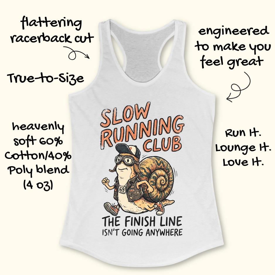 Slow Running Club Tank Top