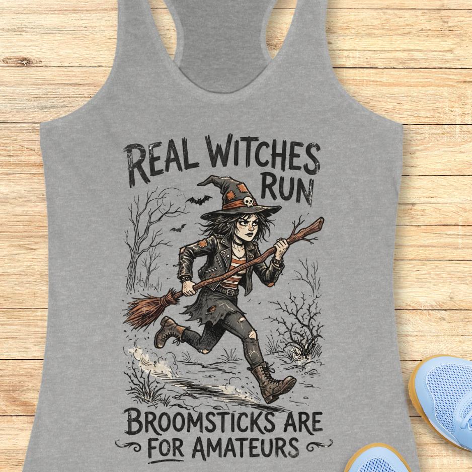 Real Witches Run Tank Top