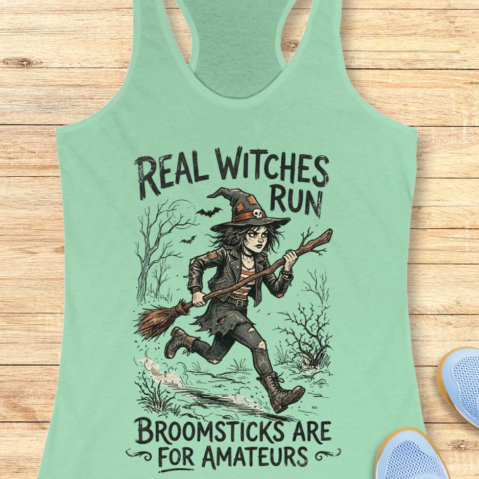 Real Witches Run Tank Top
