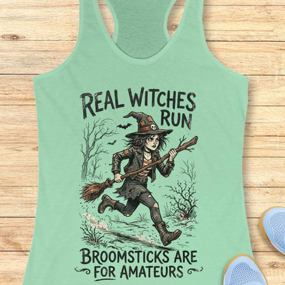 Real Witches Run Tank Top