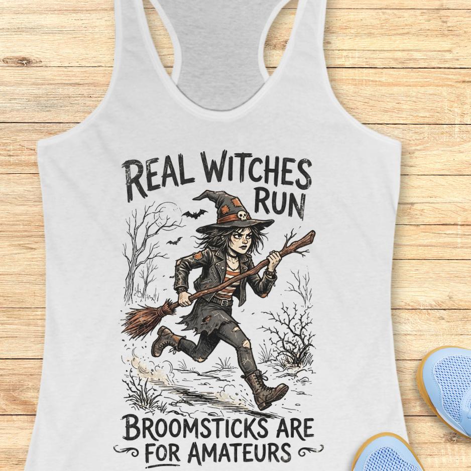 Real Witches Run Tank Top