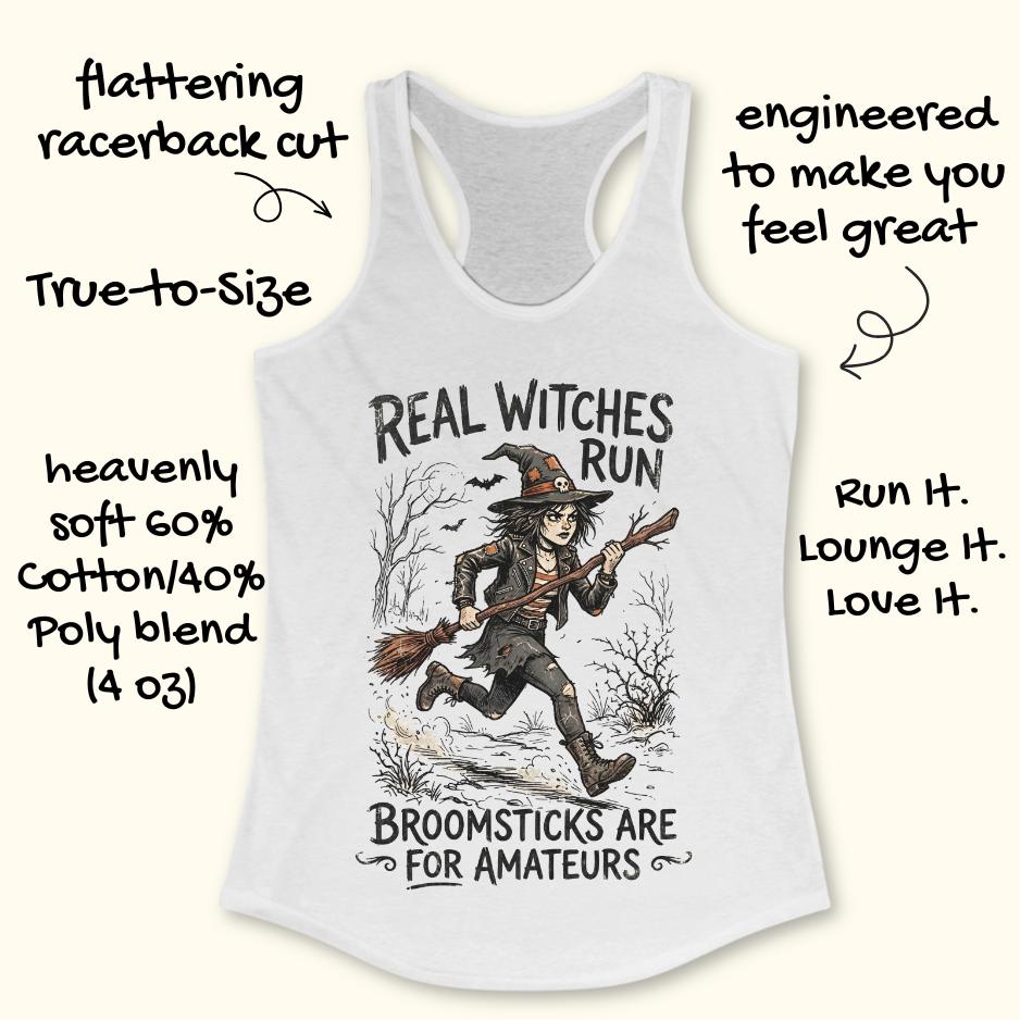 Real Witches Run Tank Top