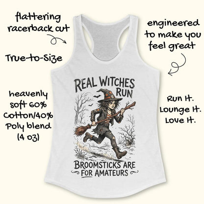 Real Witches Run Tank Top