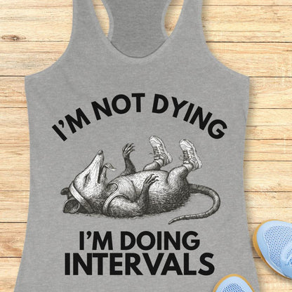 Doing Intervals Tank Top