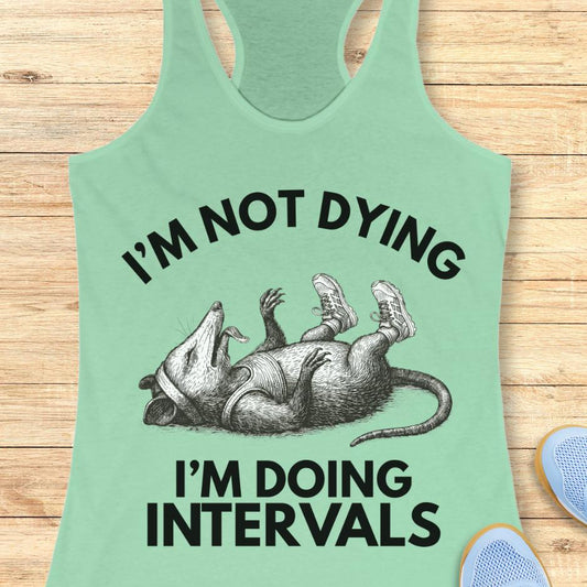 Doing Intervals Tank Top
