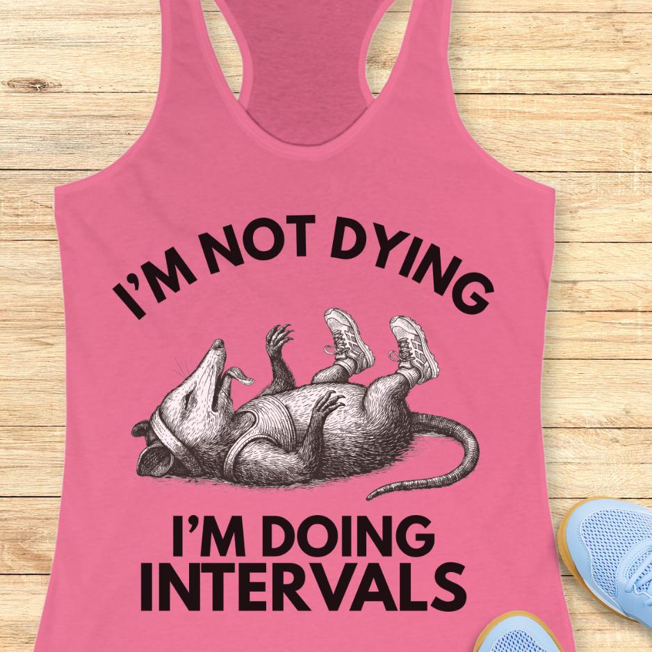Doing Intervals Tank Top
