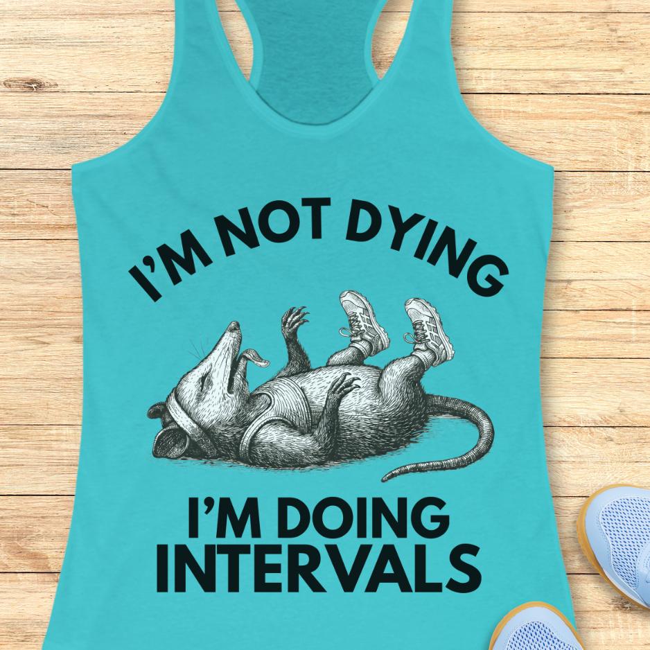 Doing Intervals Tank Top