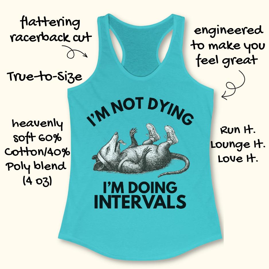 Doing Intervals Tank Top