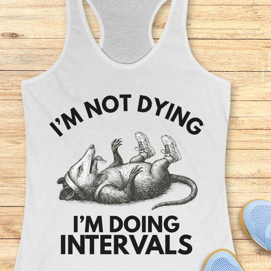 Doing Intervals Tank Top
